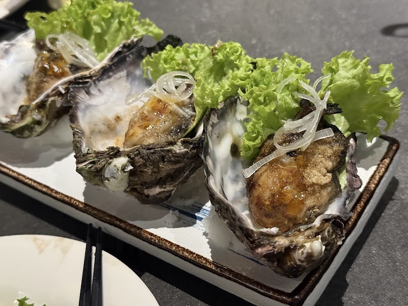 Charcoal grill yakiniku at Aburiya Robertson Quay