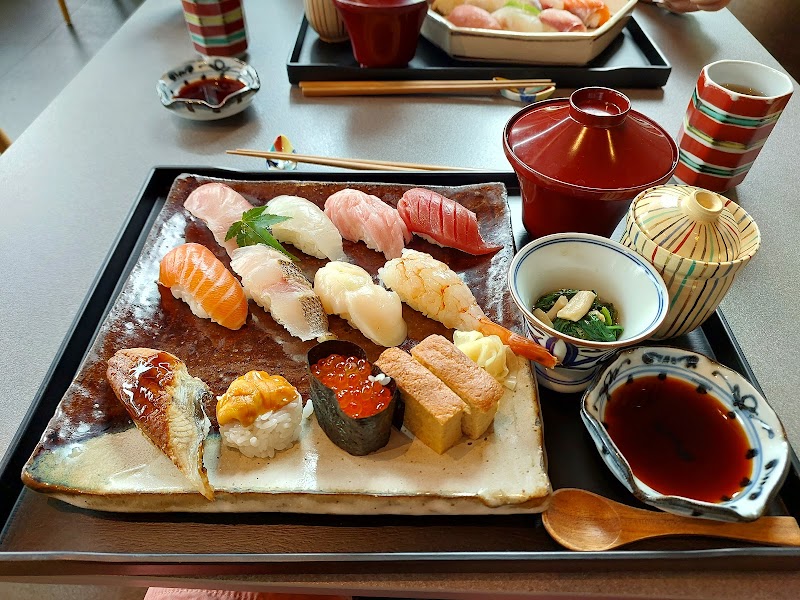 Sashimi platter fresh from Osaka fish market air-flown