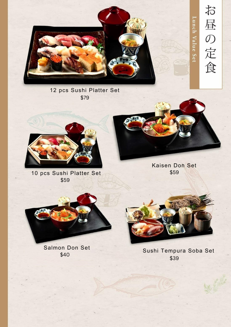 Wagyu sukiyaki omakase course