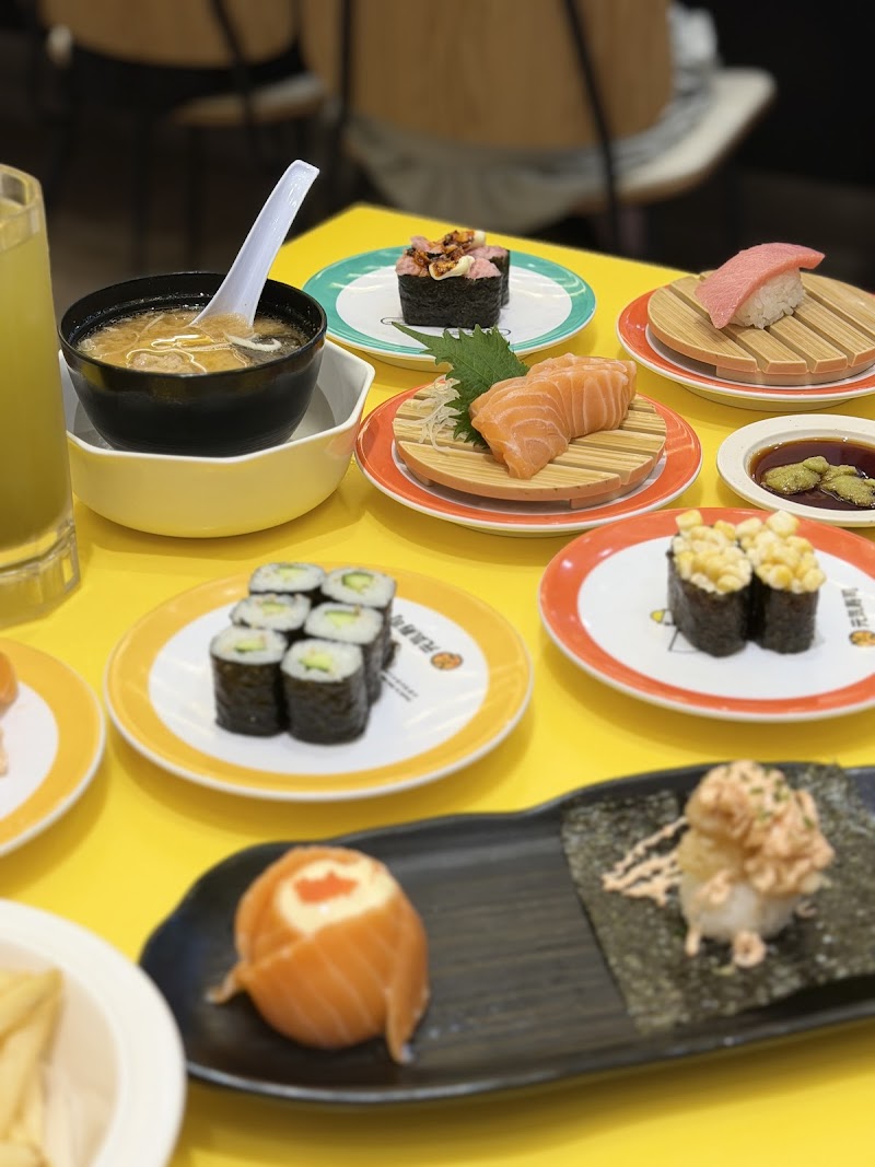 Aburi Salmon — torch-seared salmon sushi