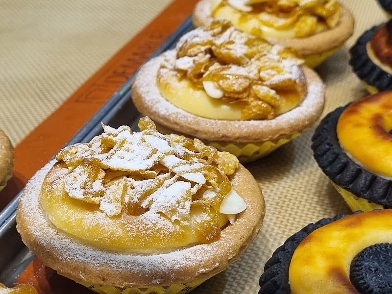 Hokkaido Baked Cheese Tart interior