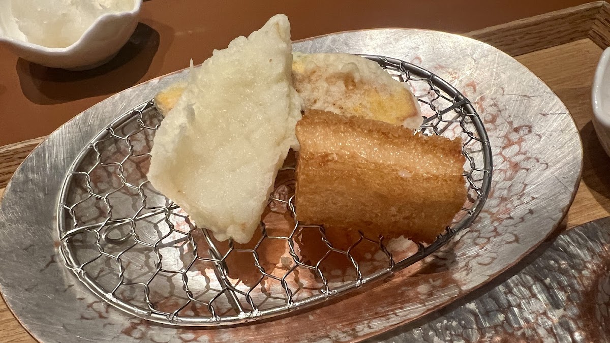 Ippoh sashimi appetiser course