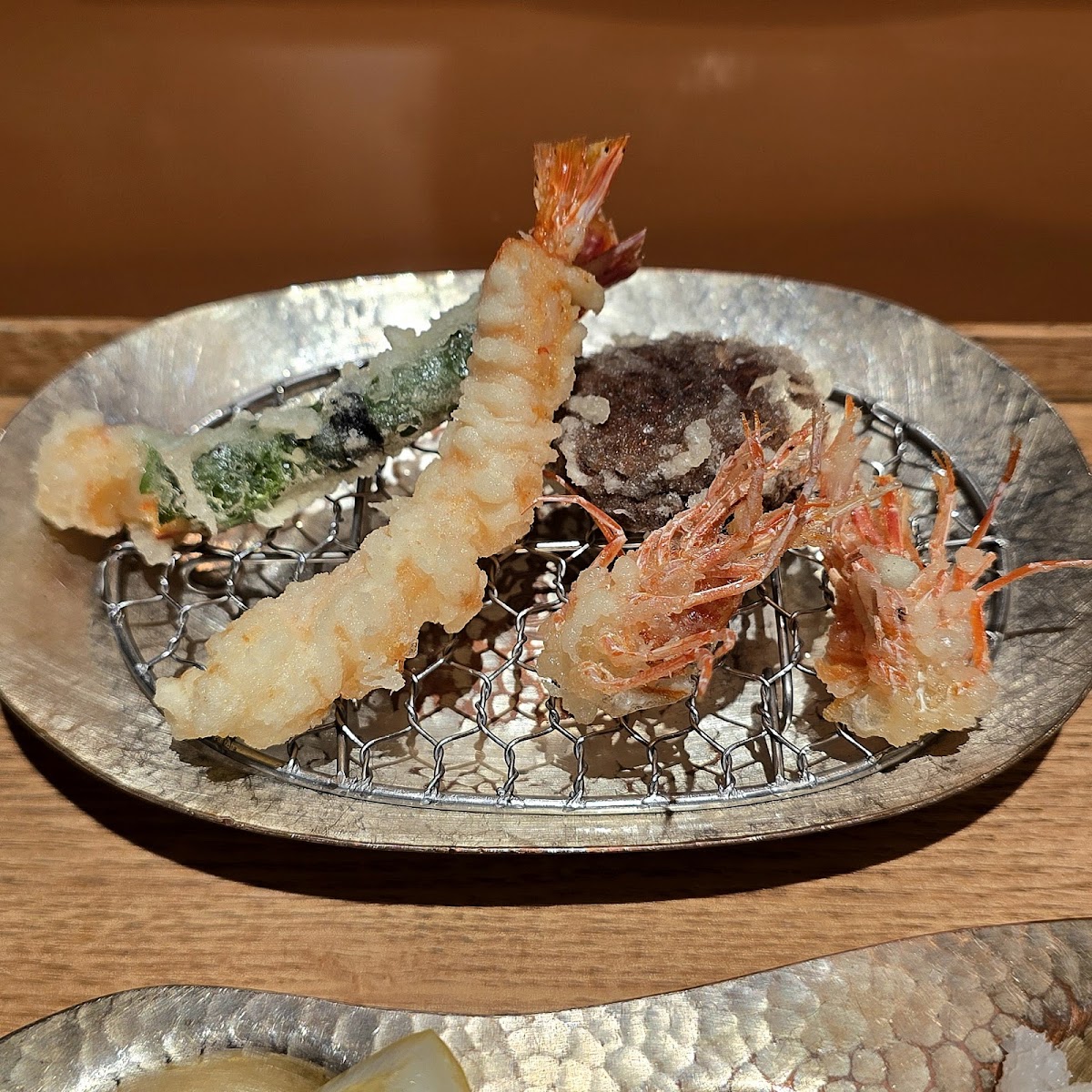 Ippoh kakiage rice finale course