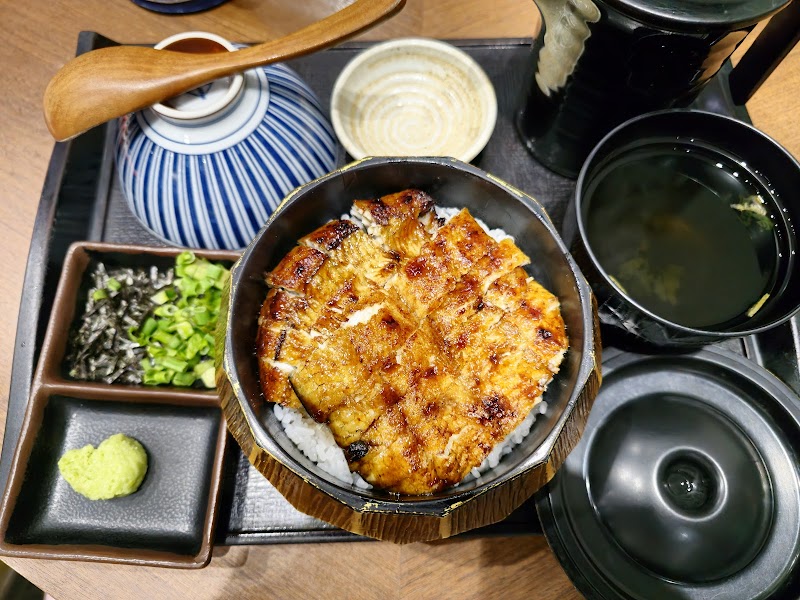 Hitsumabushi — Nagoya-style charcoal-grilled unagi at Man Man