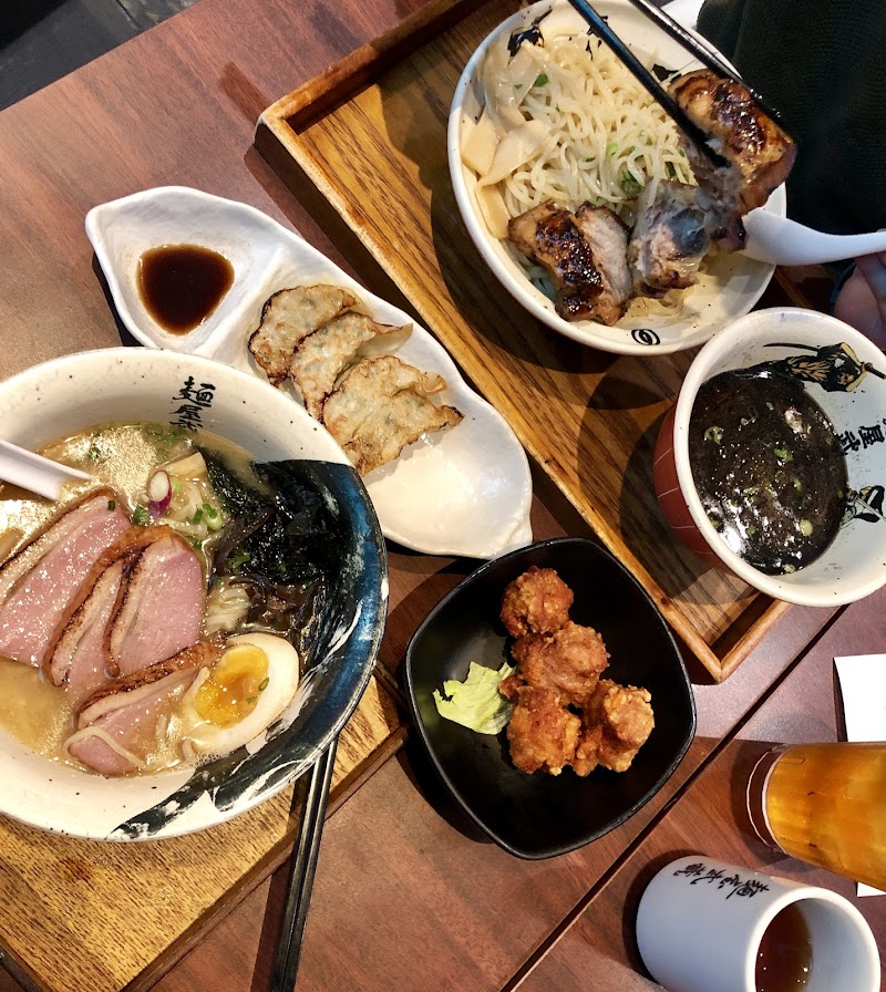 Menya Musashi aburi duck ramen red soup