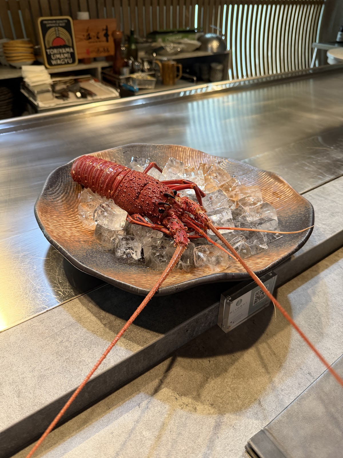 MIYOSHI wagyu sashimi platter