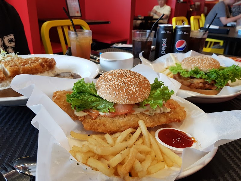 Monster Curry chicken katsu curry on 35cm plate