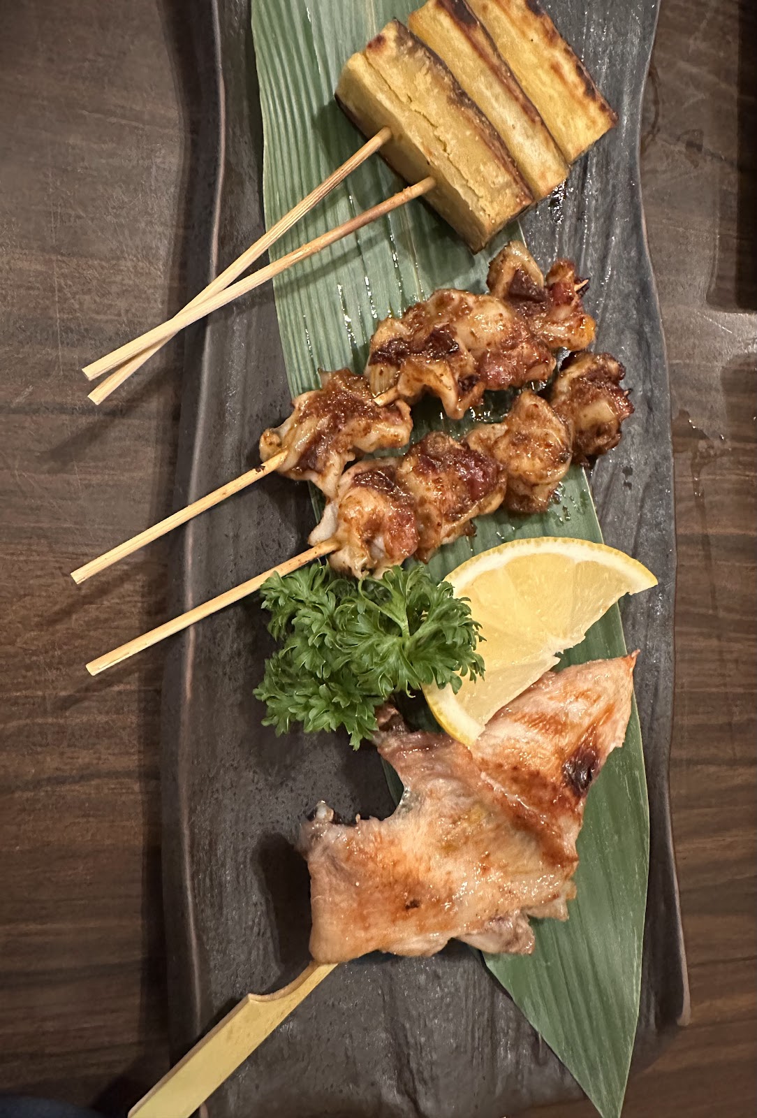 Rakuichi Dempsey aburi sushi