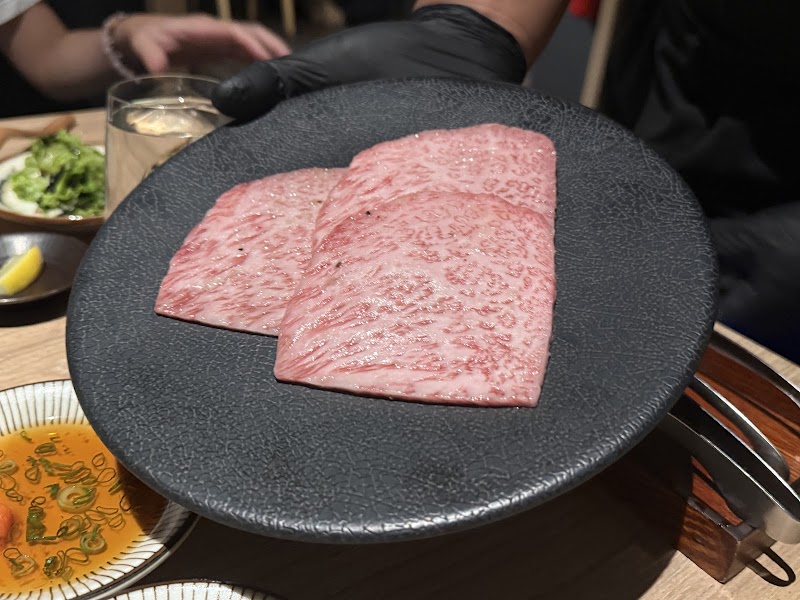 Signature Yakiniku Don with A5 Wagyu foie gras uni caviar