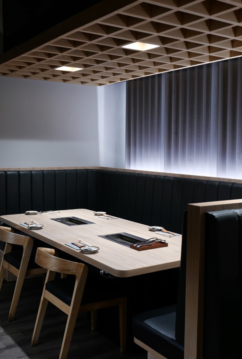 Black sesame ice cream dessert