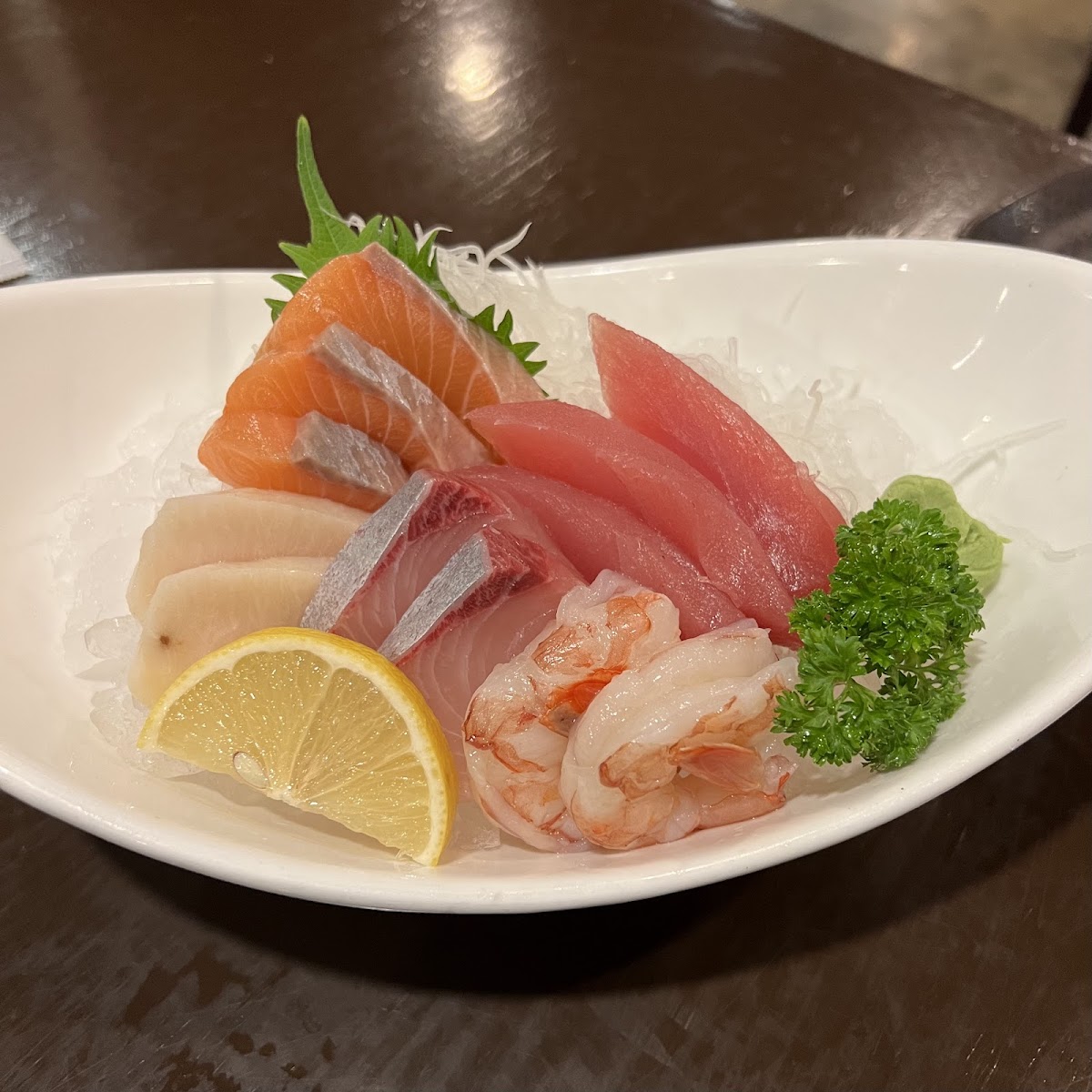 Sashimi platter at Shin Kushiya VivoCity
