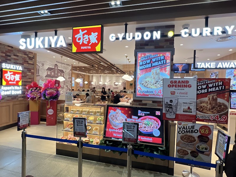 Sukiya Suntec City interior