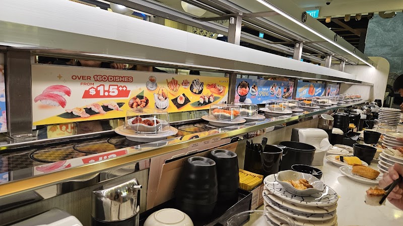 Sushi Express salmon nigiri plate