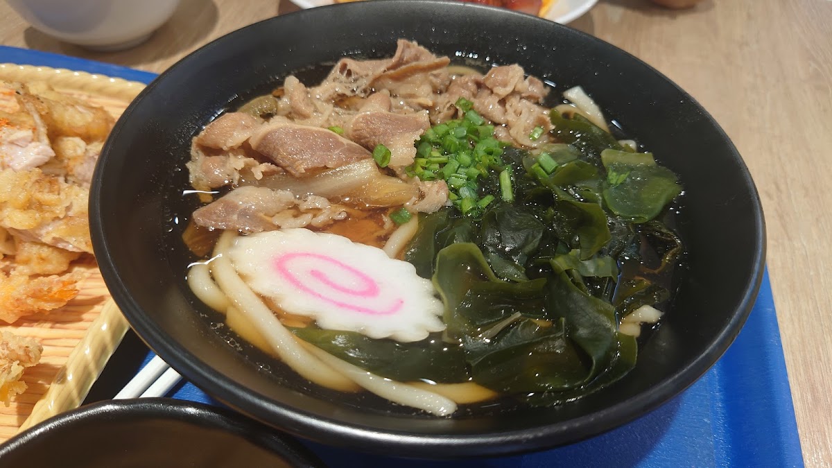 Tempura Fuji pick-your-own tempura display counter