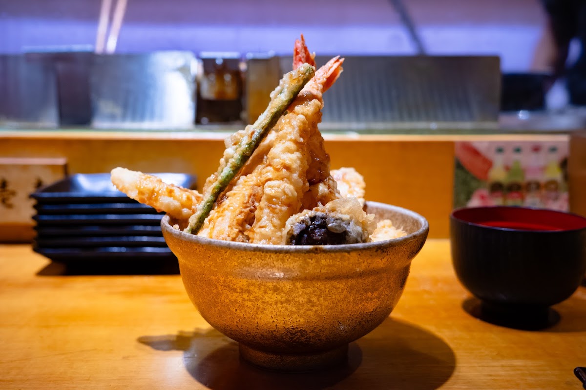 Tendon Ginza Itsuki food photography