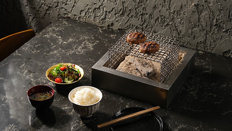 Smokeless Shinpo grill with A5 wagyu