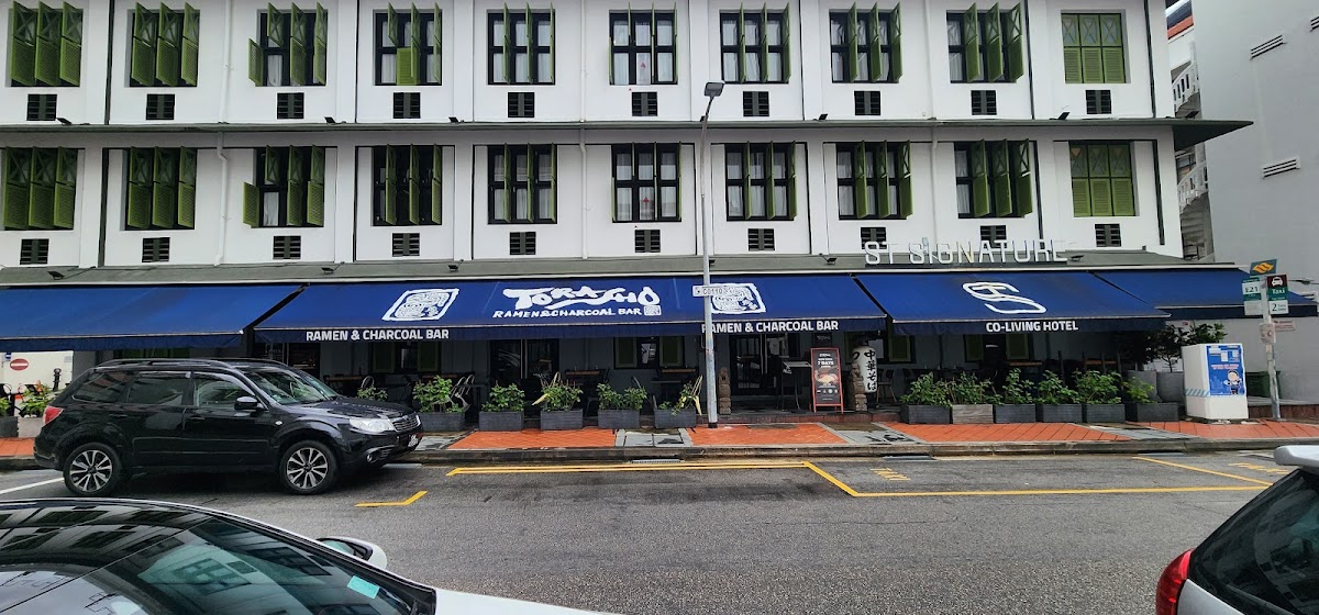 Torasho Ramen & Charcoal Bar signature dish at Tanjong Pagar